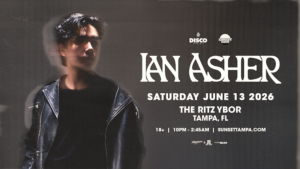 Ian Asher edm dj tour concert special event show party tickets Tampa Ybor City