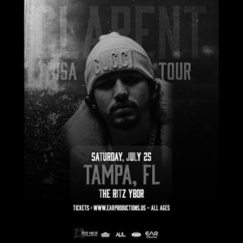 Clarent USA Tour reggaeton Latin Latinx trap concert show special event party tickets Tampa Ybor City
