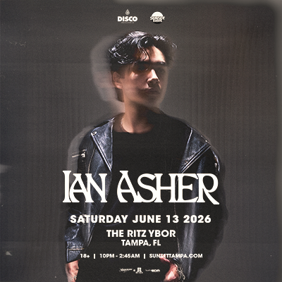Ian Asher edm dj tour concert special event show party tickets Tampa Ybor City
