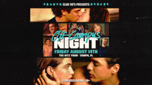 Off Campus Night Heated Rivalry hockey Amazon Prime party special event tour Club 90s nightclub tickets Tampa Ybor City