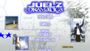 Juelz Dramatica Tour concert edm dj show special event party nightclub tickets VIP Tampa Ybor City Gas Worx