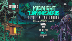 Midnight Tyrannosaurs Devil In The Jungle North America USA US Tour show concert special event party nightclub bass edm dj dubstep tickets VIP Tampa Ybor City Gas Worx