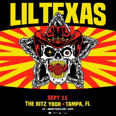 Lil Texas dj edm tour concert show special event party nightclub VIP tickets Tampa Ybor City Gas Worx