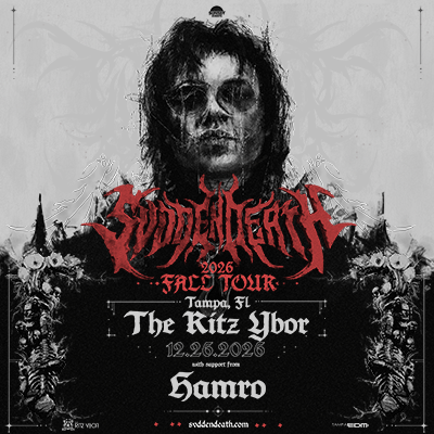 Svdden Death 2026 US Fall Tour dj edm show concert special event show party nightclub VIP tickets Tampa Ybor City Gas Worx