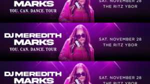 DJ Meredith Marks The Real Housewives Salt Lake City SLC RHSC RHSLC RHOSLC Bravo edm You Can Dance Tour concert party special event show nightclub tickets VIP Tampa Ybor City Gas Worx