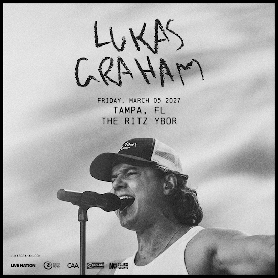 Lukas Graham tour concert show special event live music tickets Tampa Ybor City Gas Worx